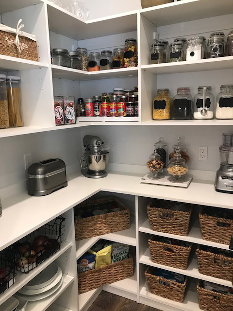 Custom Pantry Design | Pantries With Butcher Blocks & Other Accessories