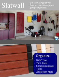 Garage Slatwall | Tampa Bay, St. Petersburg, Brandon FL