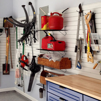 Slatwall Garage Organization Tampa Bay