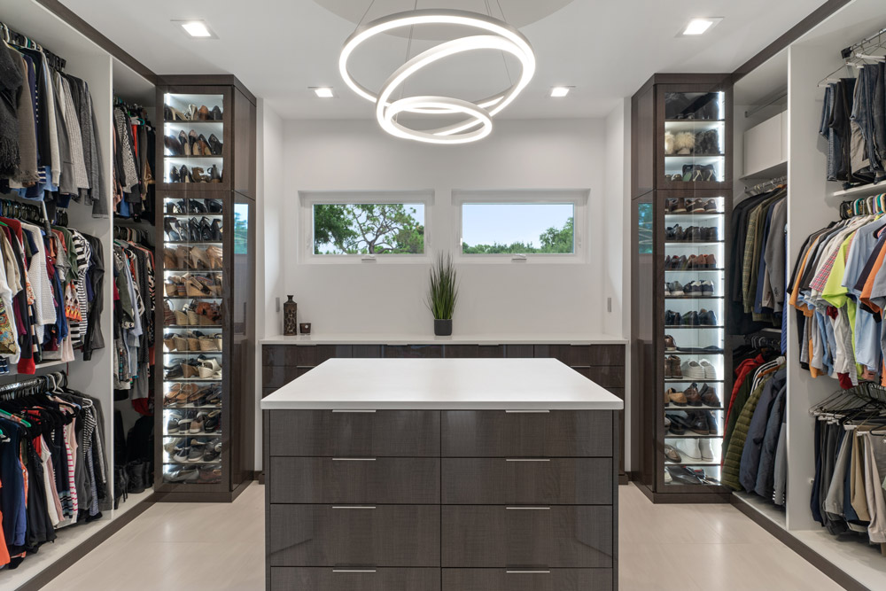 Custom Modern Closets  Tampa Bay Closet Remodel Company