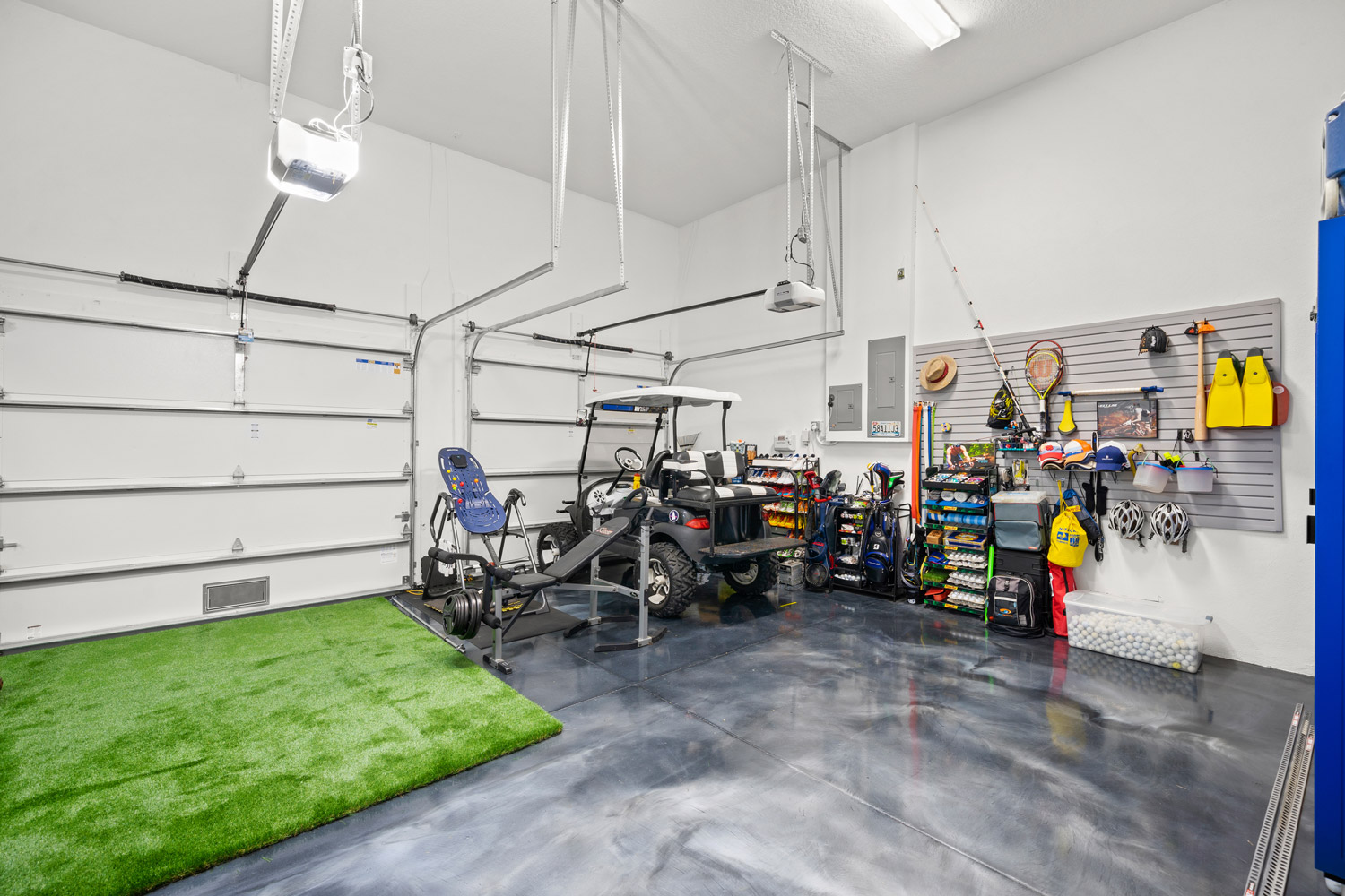 Turn Your Garage Into A Home Gym | Tampa, St Pete Area | Closet Art
